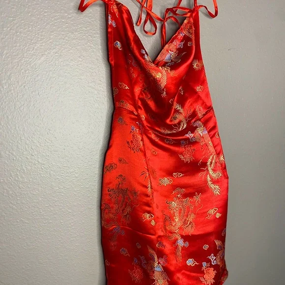 strapless open back dress Red Sweetheart Lace Corset Dress With Lace-Up Back